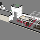 Rendering of Chick-fil-A rooftop via Chick-fil-A